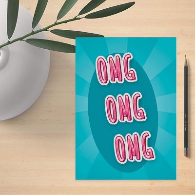 OMG Congratulations 8.5x11IN Image 2