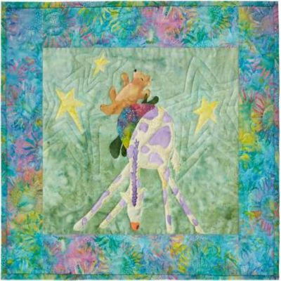 Once in a Lullaby Applique Pattern   Wish Upon a Star  Block 3 by McKenna Ryan Image 1