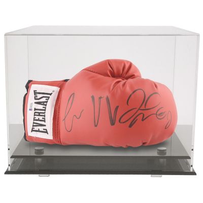OnDisplay Deluxe UV-Protected Boxing Glove Display Case - Black Base Image 1