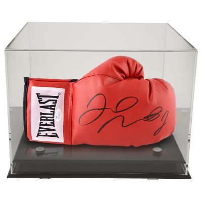 OnDisplay Deluxe UV-Protected Boxing Glove Display Case - Black Base Image 1