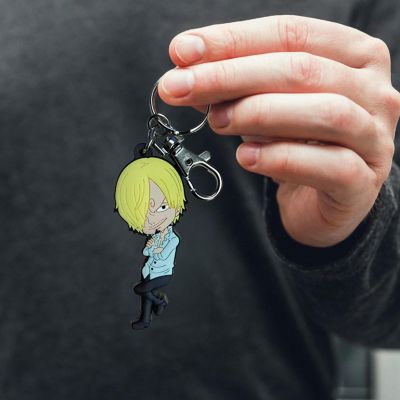 One Piece Sanji PVC Keychain Image 1