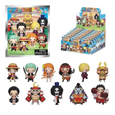 One Piece Series 3 3D Foam Bag Clip  1 Random Image 1