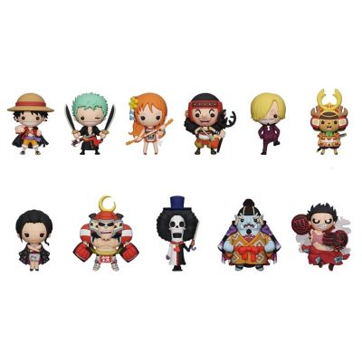 One Piece Series 3 3D Foam Bag Clip  1 Random Image 1