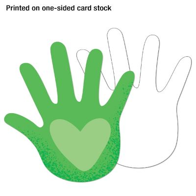 One World Hands with Hearts Cutouts