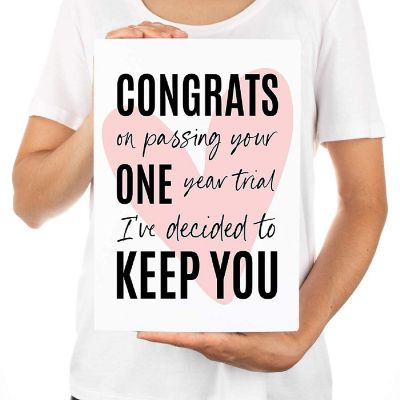 One Year Trial Anniversary 8.5x11IN Image 3