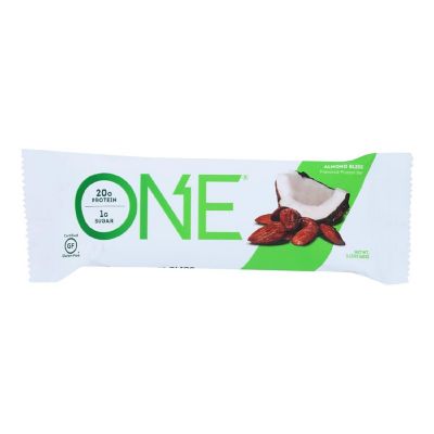 One's Almond Bliss Protein Bar - Case of 12 - 60 GRM Image 1