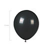 Onyx Black 11" Latex Balloons - 12 Pc. Image 1