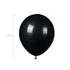 Onyx Black 11" Latex Balloons - 24 Pc. Image 1