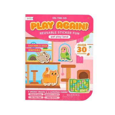 OOLY Play Again! Mini On-The-Go Activity Kit : Pet Play Land Image 1