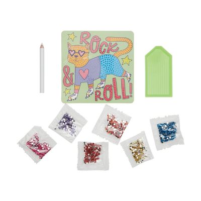 OOLY Razzle Dazzle D.I.Y. Mini Gem Art Kit: Rolling Rocker Image 1