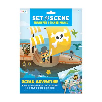 OOLY Set The Scene Transfer Stickers Magic - Ocean Adventure Image 1