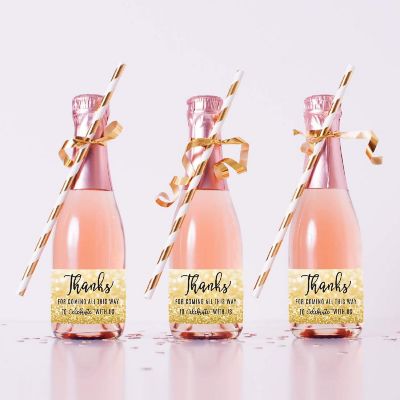 OOT Thanks Gold Glitter 20pk Image 1