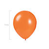 Orange 9" Latex Balloons - 24 Pc. Image 1
