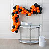 Orange & Black Latex Balloon Garland Kit - 291 Pc. Image 1