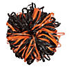 Orange & Black Two-Tone Spirit Cheer Pom-Poms - 24 Pc. Image 1
