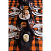 Orange Buffalo Check Tablecloth 60X84 Image 1