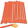 Orange Candy-Filled Straws - 240 Pc. Image 1