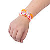 Orange Disc Bead Friendship Bracelets - 12 Pc. Image 1