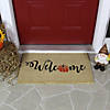 Orange Pumpkin "Welcome" Fall Harvest Outdoor Doormat 18" x 30" Image 2