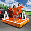 Orange Team Spirit Parade Float Decorating Kit - 11 Pc. Image 1
