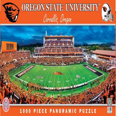 Oregon State Beavers - 1000 Piece Panoramic Jigsaw Puzzle Image 1