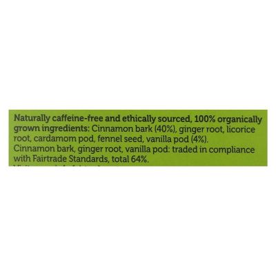 Organic - Chai - Vanilla Image 1