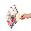 Oriental Folding Hand Fan Assortment - 12 Pc. Image 1