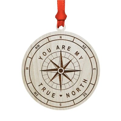 Ornament You are My True North Compass Image 1
