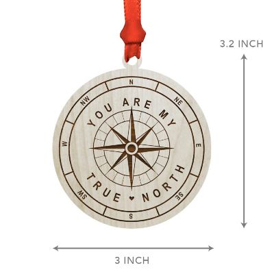 Ornament You are My True North Compass Image 2
