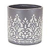 Ornate Metal Planter (Set Of 2) 6.75"D X 6.75"H, 7.5"D X 7.5"H Iron Image 1