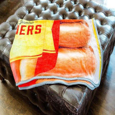 Oscar Mayer Jumbo Hot Dogs Fleece Throw Blanket  45 x 60 Inches Image 2