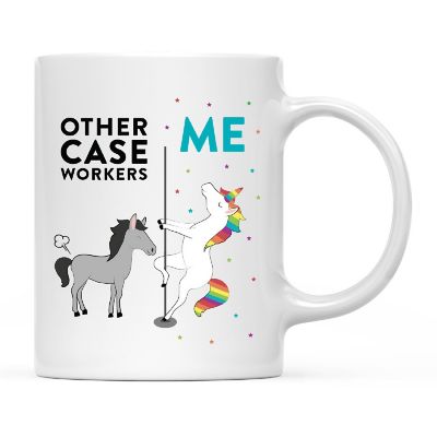 Other Case Workers Unicorn Coffee Mug Image 2