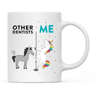 Other Dentists Unicorn Coffee Mug Image 2