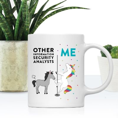 Other Security Analysts Unicorn Coffee Mug Image 1