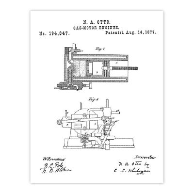 Otto 4-Cycle Engine 1877 1Pk 8.5x11in Image 3