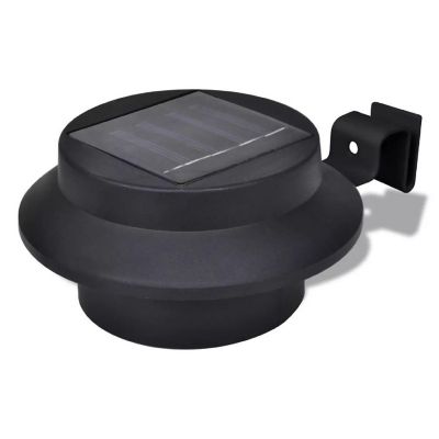 Outdoor Solar Lamp Set 6 pcs Fence Light Gutter Light Image 2