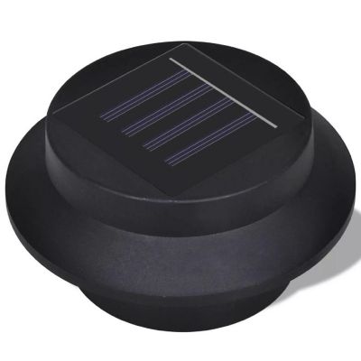 Outdoor Solar Lamp Set 6 pcs Fence Light Gutter Light Image 3