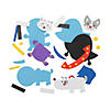 Outer Space Animal Magnet Craft Kit - Makes 12 Image 1
