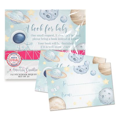 Outer Space Bring a Book Cards by AmandaCreation 20ct Image 1