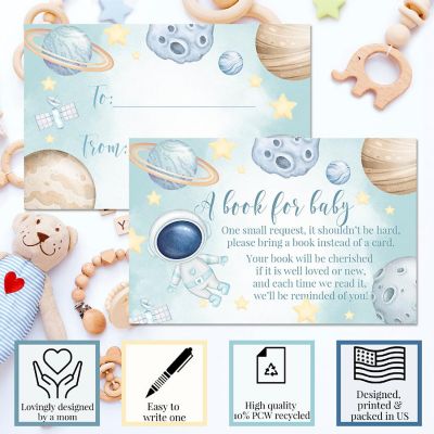 Outer Space Bring a Book Cards by AmandaCreation 20ct Image 2