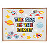 Outer Space Classroom Bulletin Board Set - 61 Pc. Image 1
