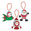 Outer Space Santa Ornament Craft Kit - Makes 12 Image 1