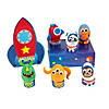 Outer Space Scene Egg Decorating Craft Kit - Makes 1 Image 1