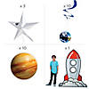 Outer Space Solar System VBS Large Display Decorating Kit - 46 Pc. Image 2