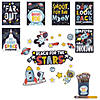 Outer Space-Themed Flip Name Sticks &amp; Classroom Decorating Kit - 47 Pc. Image 1