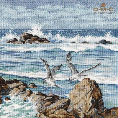 Oven - The sound of the surf 1341 Counted Cross Stitch Kit Image 1