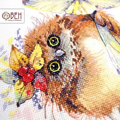 Oven - Umbrella for owl 1237 Counted Cross Stitch Kit Image 2