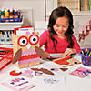 Owl Valentine Card Holder Craft Kit - Makes 12 Image 3