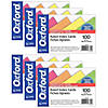 Oxford Glow Index Cards, 4" x 6", 100 Per Pack, 6 Packs Image 1