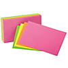 Oxford Glow Index Cards, 4" x 6", 100 Per Pack, 6 Packs Image 1